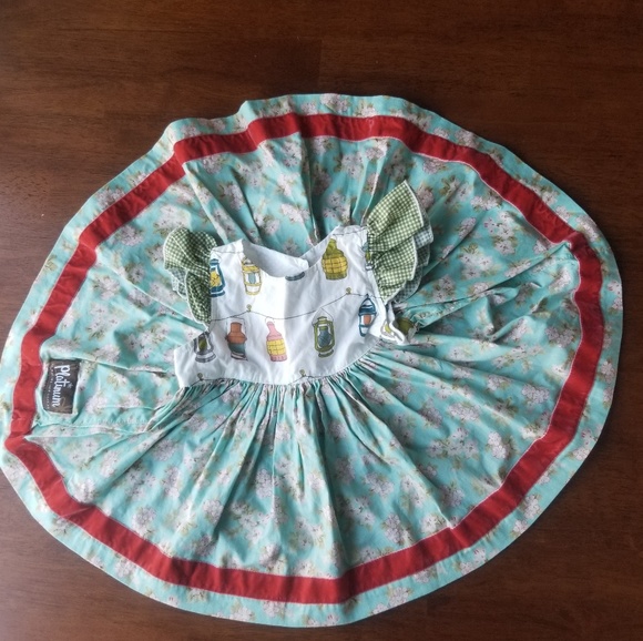 RARE Platinum Matilda Jane Twirl Tank Dress sz 2 - Picture 3 of 5